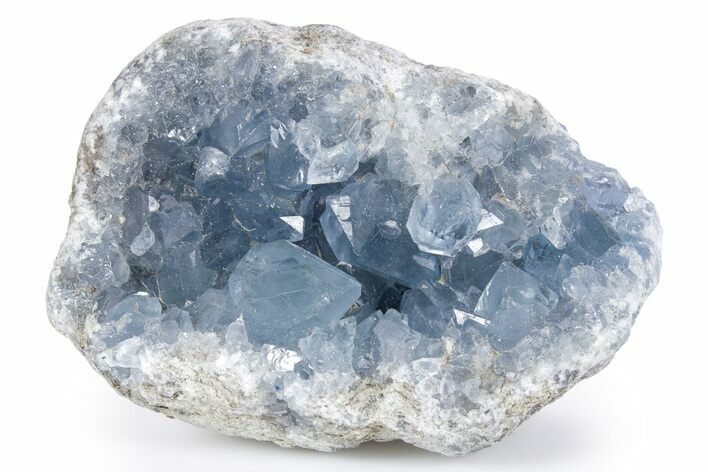 Sparkling Celestine (Celestite) Crystal Cluster - Madagascar #348823